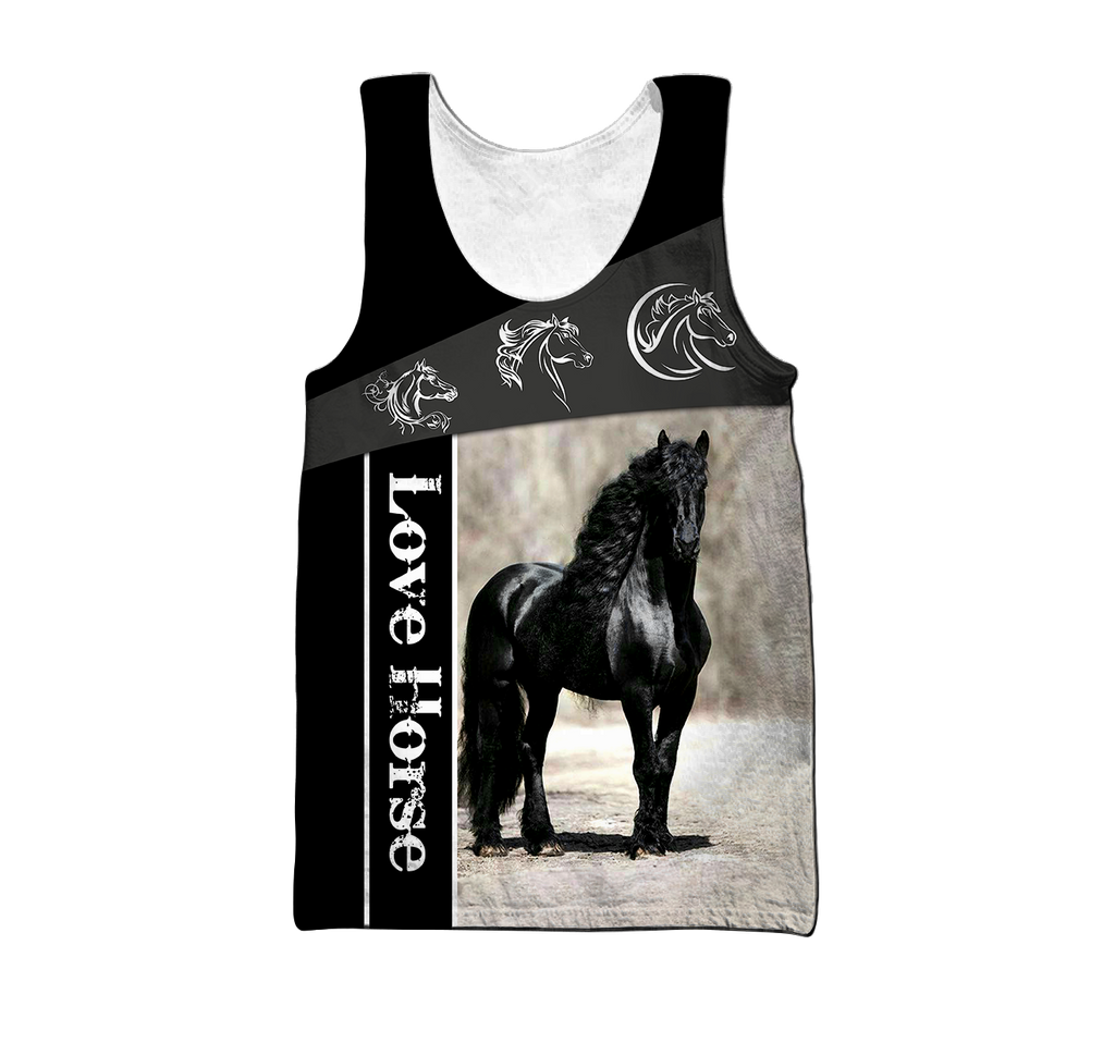 Love Horse 3D All Over Printed Shirts For Men and Women TA09252001