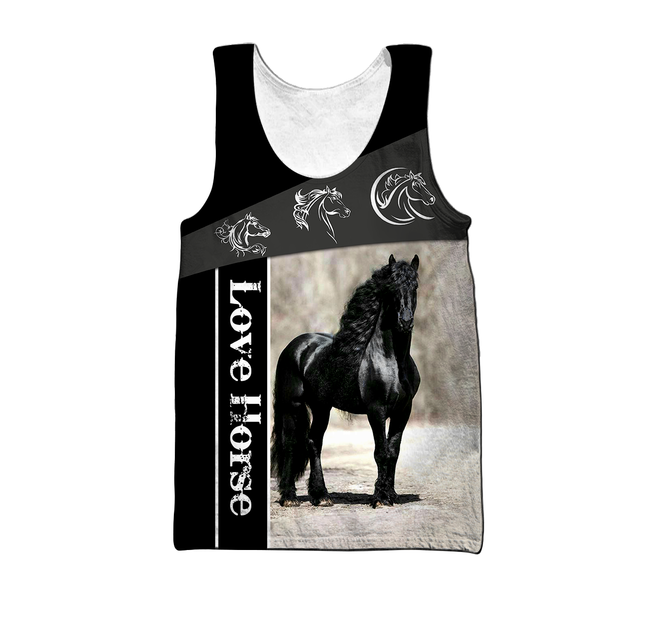 Love Horse 3D All Over Printed Shirts For Men and Women TA09252001