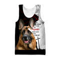 German Shepherd Of Course I Talk To God Unisex Shirts