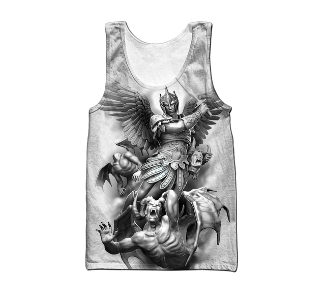 Michael the archangel 3D all over printed for men and women HAC110901