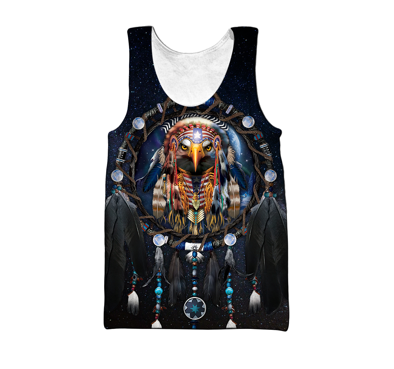 Eagle Dreamcatcher Native American Hoodie 3D All Over Printed Shirts Pi09092001-LAM