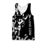 Love Cow 3D All Over Printed Shirts For Men And Woman