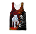 Beautiful Horse 3D All Over Printed shirt for Men and Women Pi040103-Apparel-TA-Hoodie-S-Vibe Cosy™