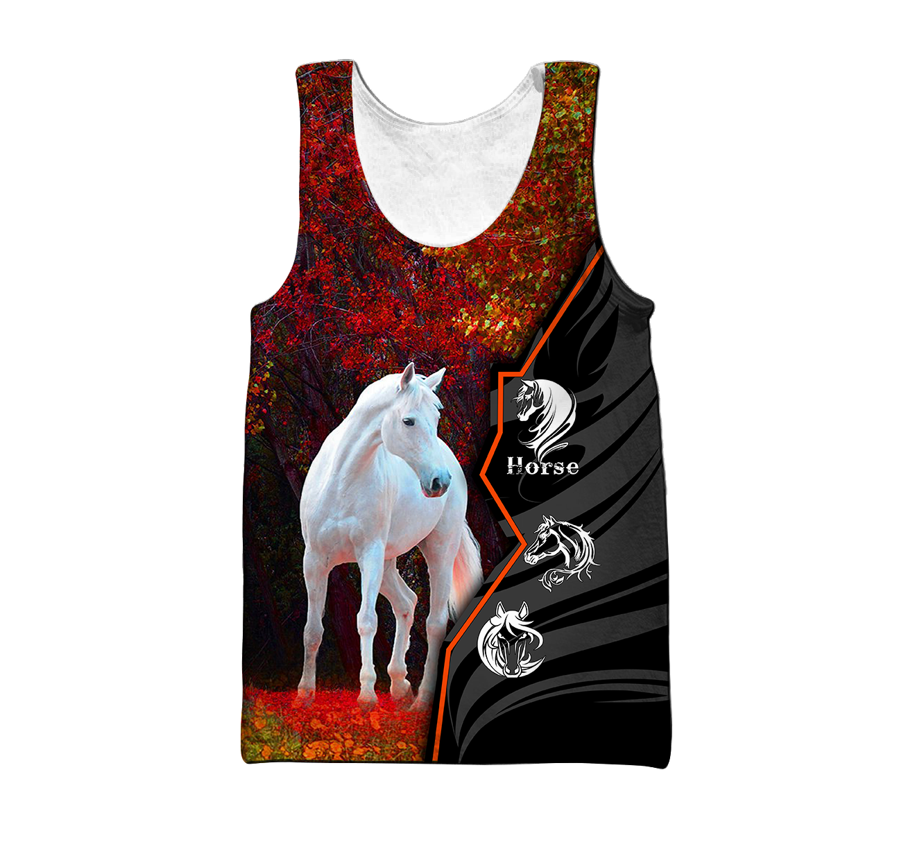 Beautiful Horse 3D All Over Printed shirt for Men and Women Pi040103-Apparel-TA-Hoodie-S-Vibe Cosy™