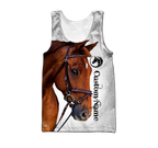 Horse Custom Name 3D All Over Printed Shirts For Men and Women TA09232001