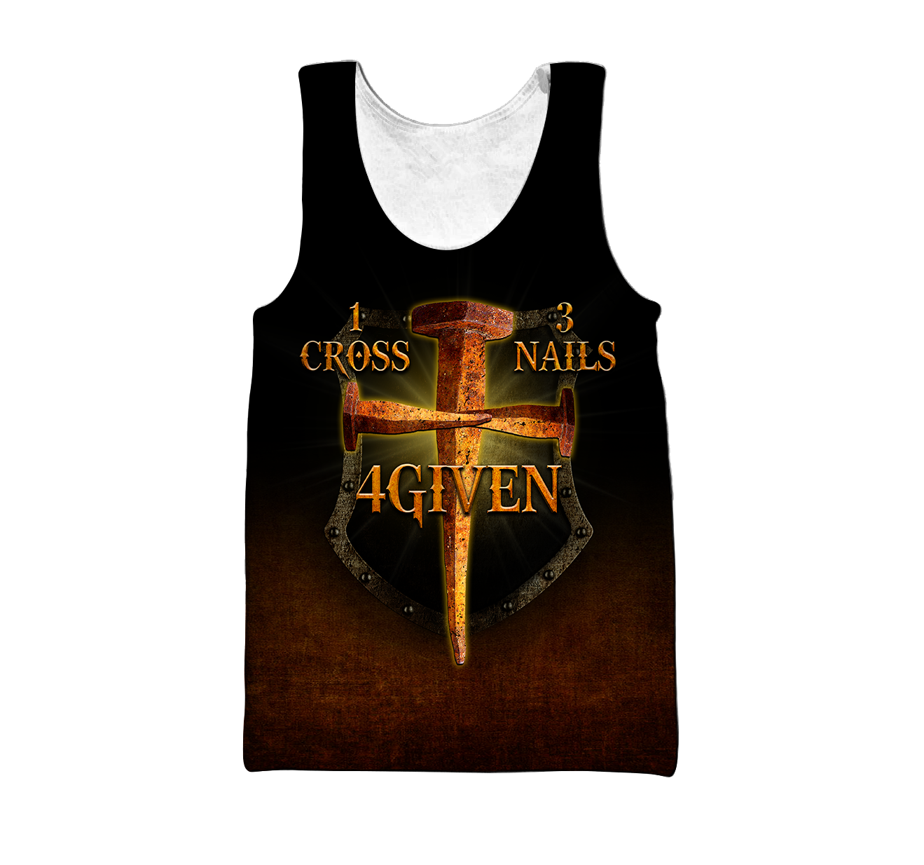 1 Cross 3 Nails 4 Given 3D All Over Printed Shirts For Men and Women Pi30062002-Apparel-TA-Hoodie-S-Vibe Cosy™