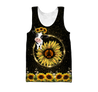 Awesome Cow And Sunflower 3D All Over Printed Shirts