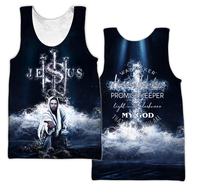 3D All Over Printed Shirts For Men and Women Easter Jesus Pi190501-Apparel-TA-Tank Top-S-Vibe Cosy™