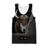 Customize Name Viking Wolf 3D All Over Printed Unisex Shirt