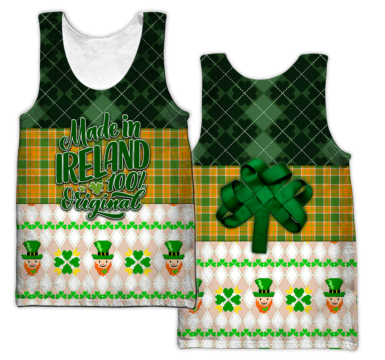 Irish St.Patrick day 3d hoodie shirt for men and women TNA10302003PT