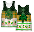 Irish St.Patrick day 3d hoodie shirt for men and women TNA10302003PT