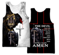 The Devil Saw Me With My Head Down 3D All Over Printed Shirts For Men and Women Pi250501S13-Apparel-TA-Tank Top-S-Vibe Cosy™