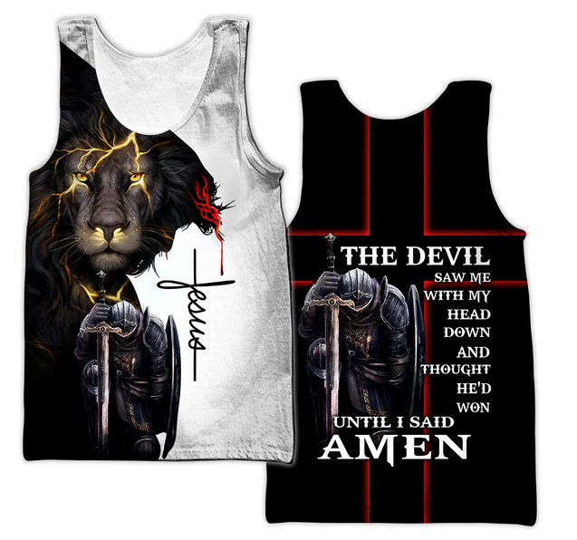 The Devil Saw Me With My Head Down 3D All Over Printed Shirts For Men and Women Pi250501S13-Apparel-TA-Tank Top-S-Vibe Cosy™