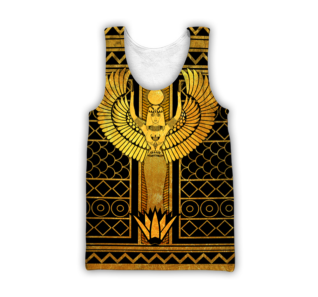 Queen of Egyptian Hoodie Over Printed for Men and Women