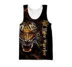 Tiger Warrior Over Printed Shirt for men and women