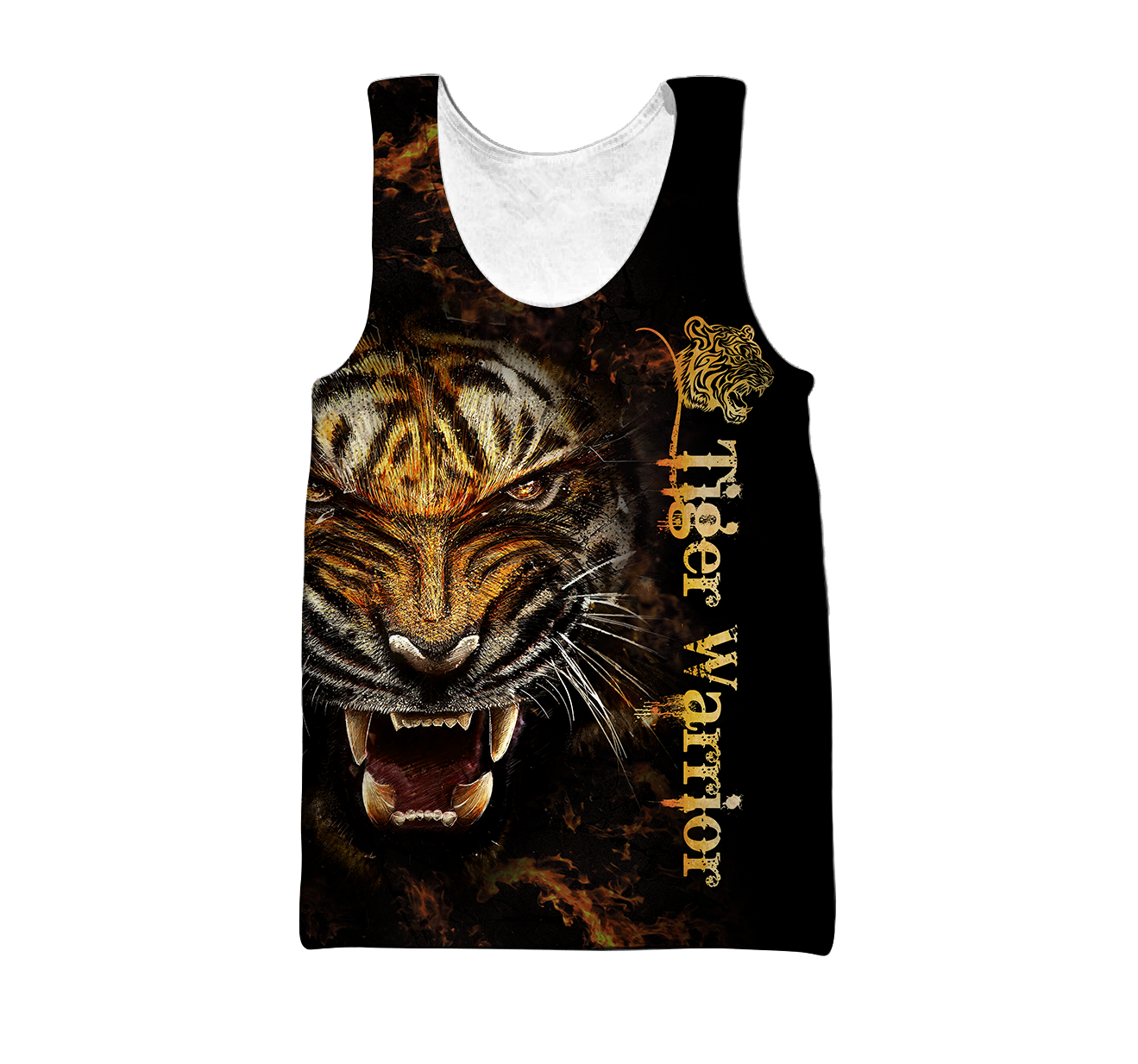 Tiger Warrior Over Printed Shirt for men and women