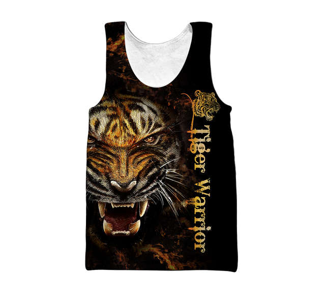 Tiger Warrior Over Printed Shirt for men and women