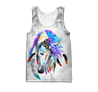 Beautiful Horse 3D All Over Printed shirt for Men and Women Pi060105-Apparel-NNK-Tank Top-S-Vibe Cosy™