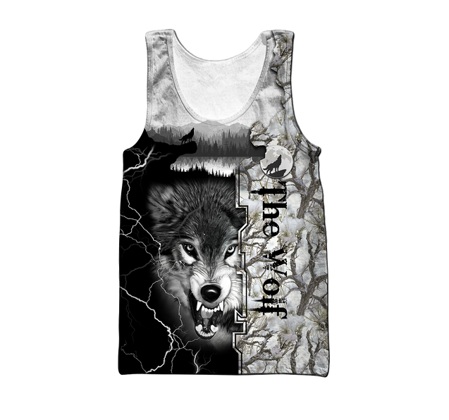 Wolf 3D All Over Printed Hoodie For Men and Women Pi03092001