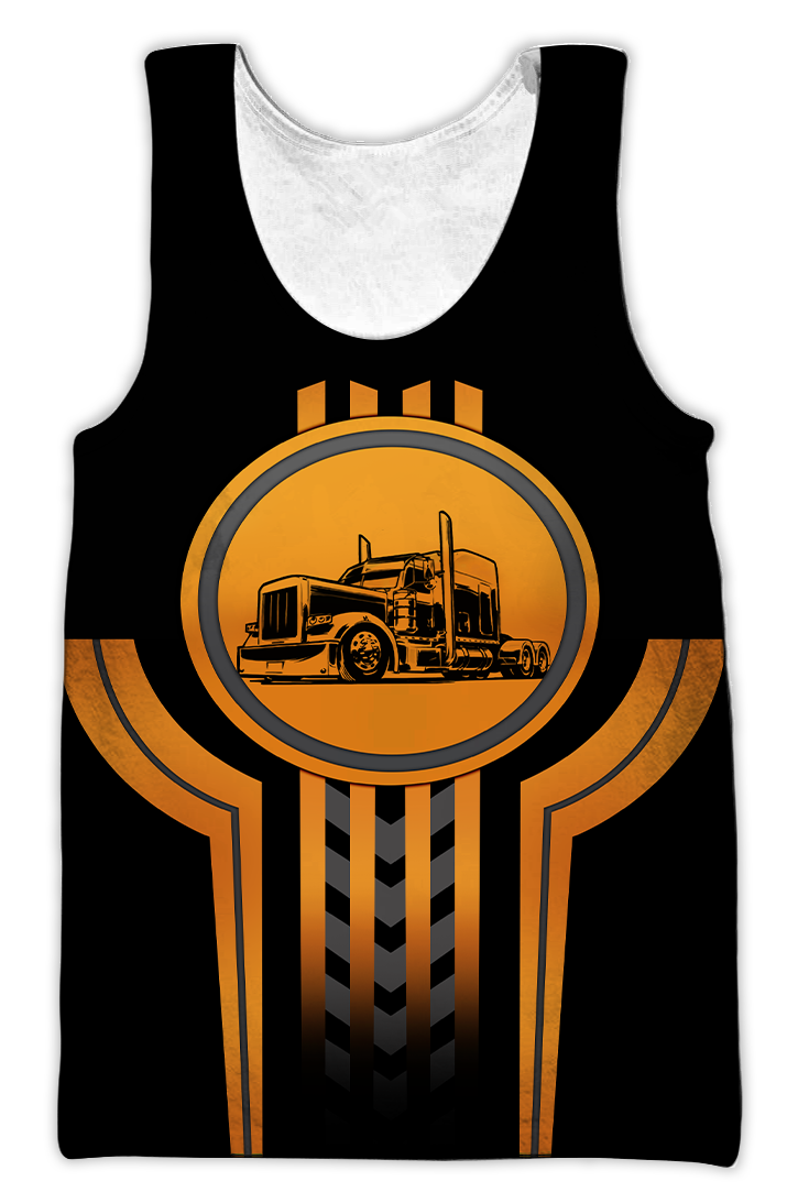 3D Trucker Oreange Unisex Shirts  HVT29102002