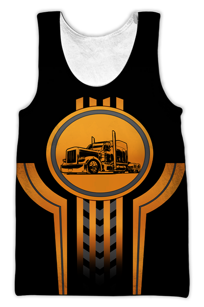 3D Trucker Oreange Unisex Shirts  HVT29102002