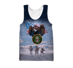 US Army 3D All Over Printed Shirts For Men and Women TA09152001