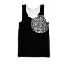 Aztec Mayan Tatoo 3D All Over Printed Shirts For Men and Women DQB07102008S-Apparel-TA-Tank Top-S-Vibe Cosy™