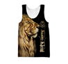 Custom Name June King Lion  3D All Over Printed Unisex Shirts