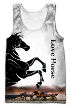 Love Horse 3D All Over Printed Shirts HVT12112001
