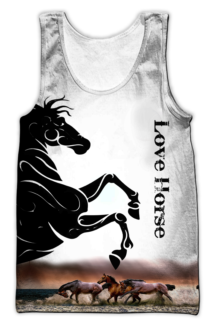 Love Horse 3D All Over Printed Shirts HVT12112001