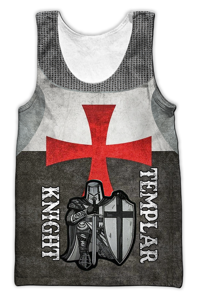 Premium Knight Templar All Over Printed Shirts For Men And Women MEI