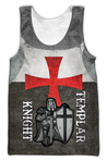 Premium Knight Templar All Over Printed Shirts For Men And Women MEI