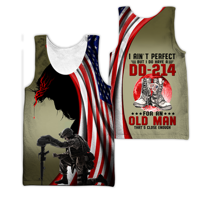 US Veteran I Do Have A DD-214 3D All Over Printed Shirts MH1310203