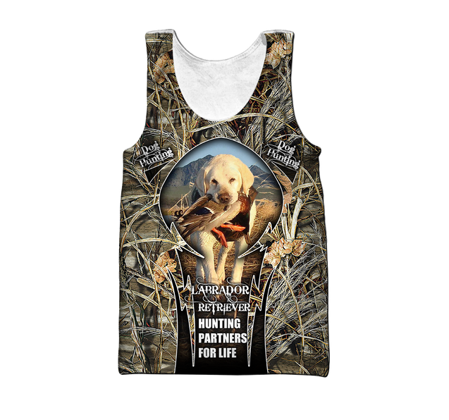 Labrador Hunting 3D Over Printed Unisex Deluxe Hoodie