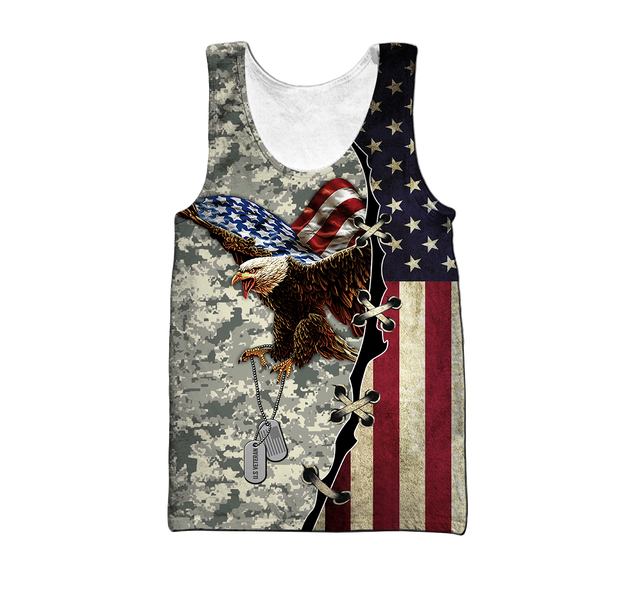 US Veteran 3D All Over Printed Shirts For Men and Women TA09142002