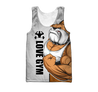 Gym dog 3d all over printed for man and women QB05292003-Apparel-PL8386-Tank top-S-Vibe Cosy™