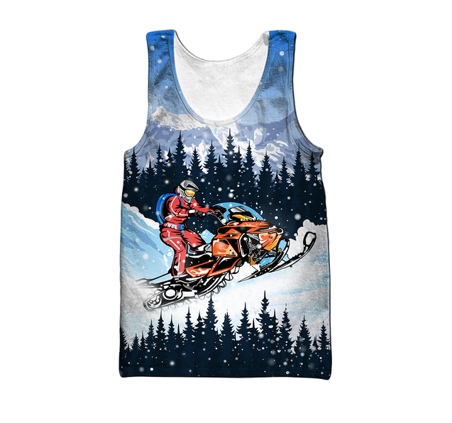 Snowboarding 3D All Over Printed shirt & short for men and women PL