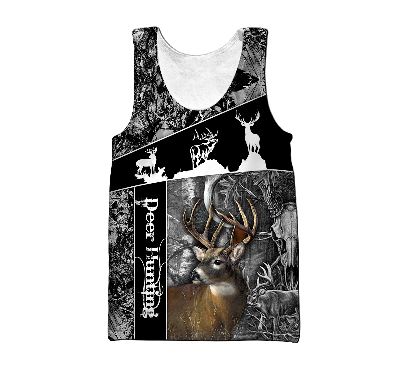 Huntaholic - Deer Hunting 3D All Over Printed Shirts For Men And Woman