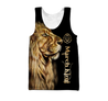 Custom Name March King Lion 3D All Over Printed Unisex Shirt