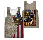 US Army 3D All Over Printed Shirts  MH1210201