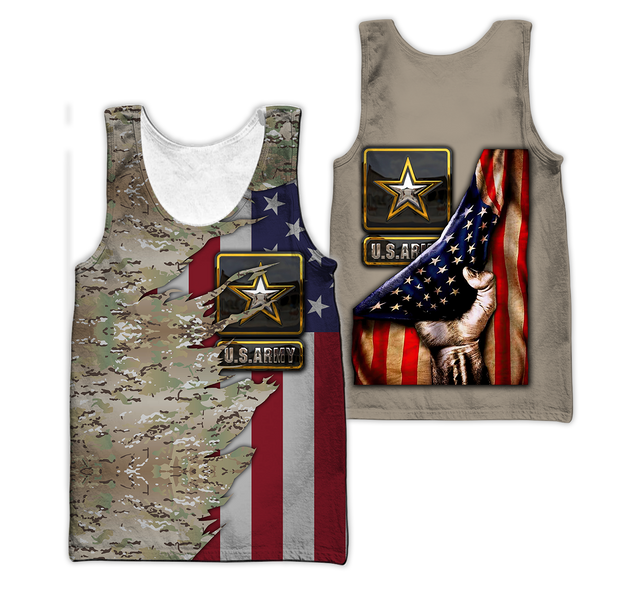 US Army 3D All Over Printed Shirts  MH1210201