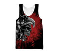 Love Skull 3D all over printed for man and women-Apparel-PL8386-Tank Top-S-Vibe Cosy™