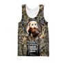 Hunting Labrador 3D Over Printed Unisex Deluxe Hoodie ML