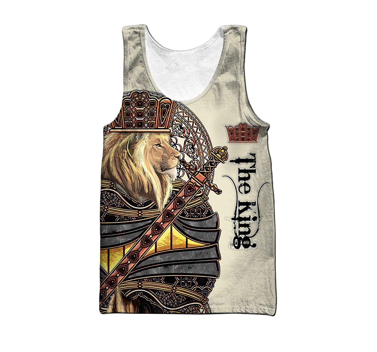 King Lion 3D All Over Printed Unisex Shirts