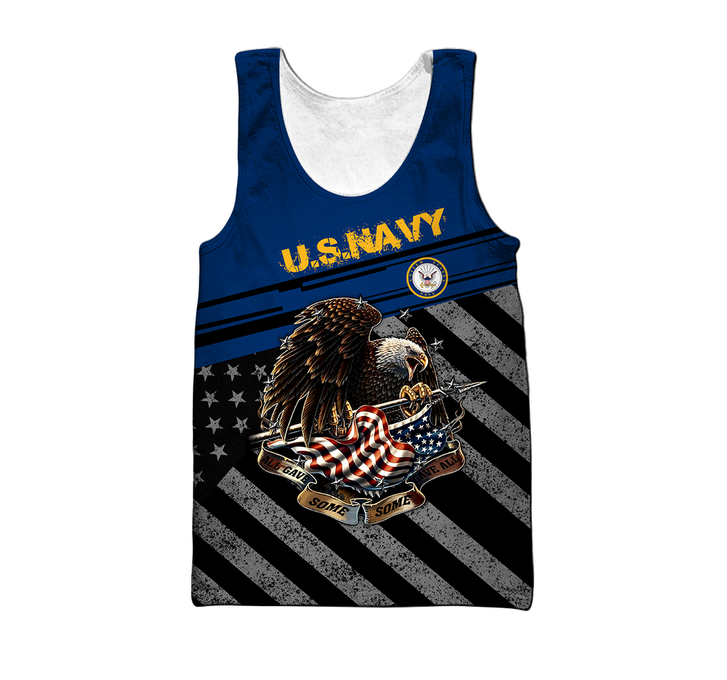 US Navy US Veteran 3D All Over Printed Shirts MH211020