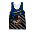 US Navy US Veteran 3D All Over Printed Shirts MH211020