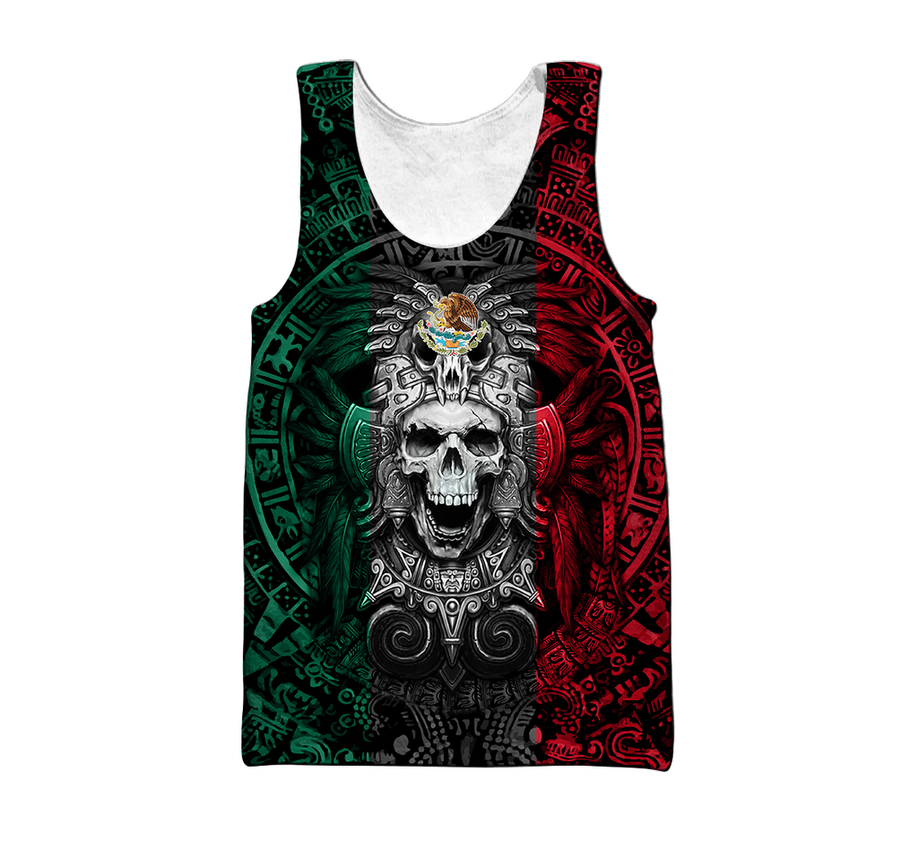 Mexican Aztec Warrior 3D All Over Printed Shirts For Men and Women QB07012004