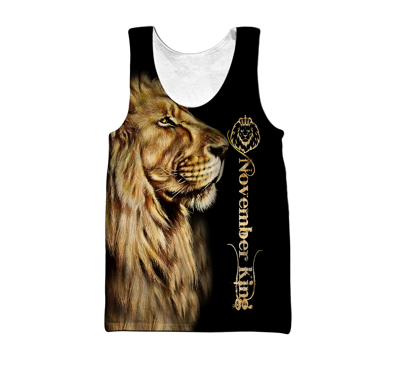 November King 3D All Over Printed Unisex Shirts