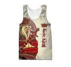 June King Lion 3D All Over Printed Unisex Shirts