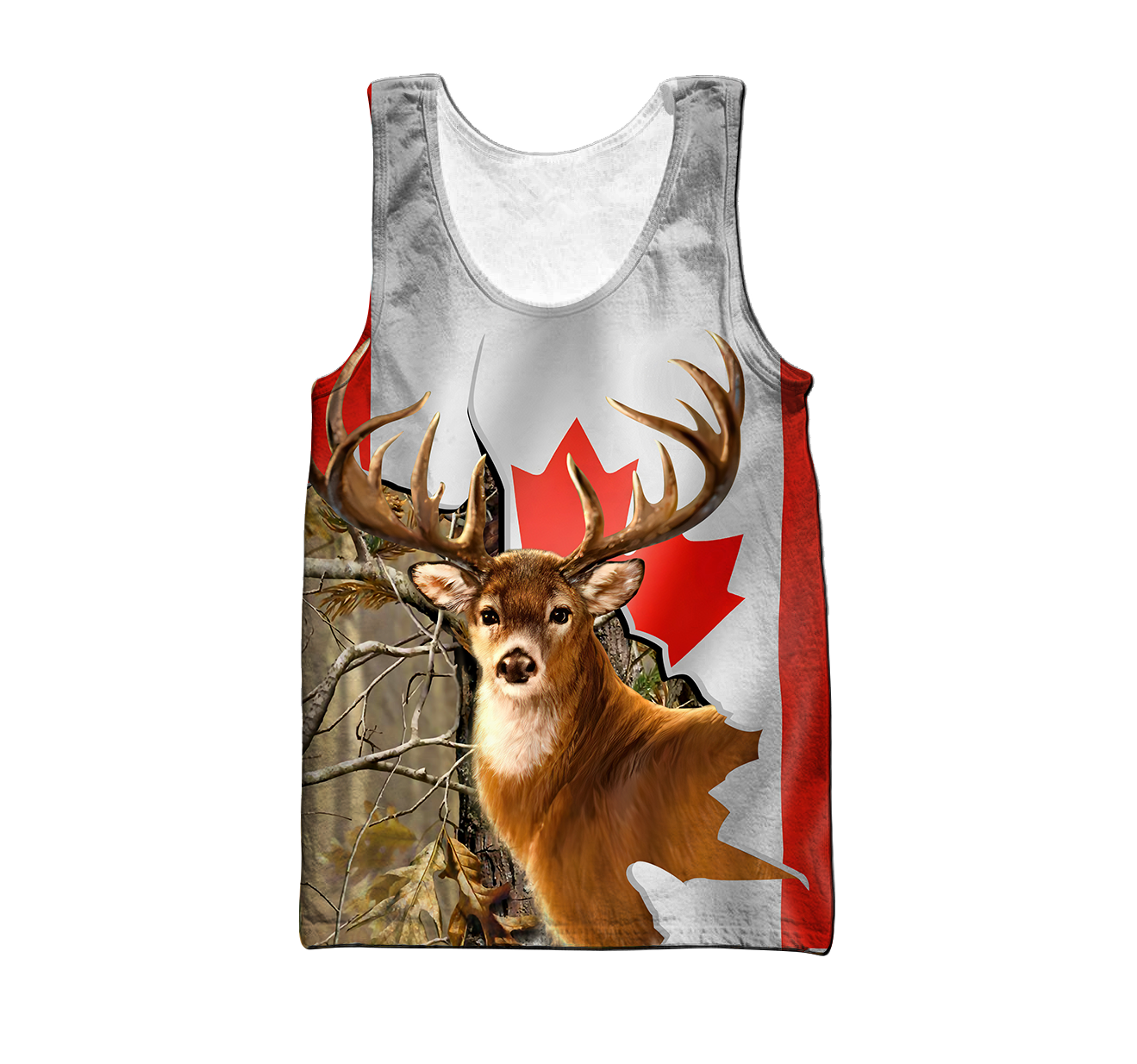 Deer Hunting Canada 3D All Over Printed Shirts For Men LAM